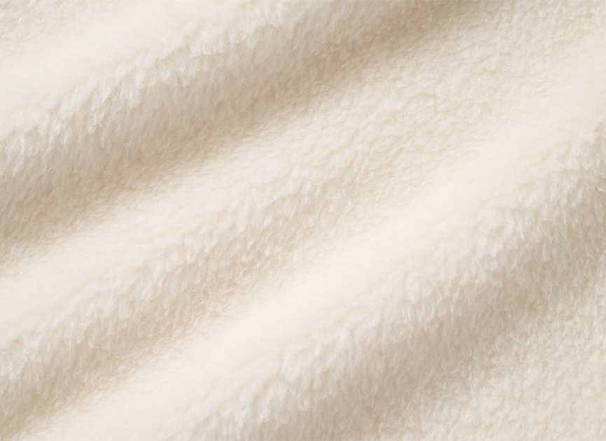 リッチボアコート/オーガニックコットン