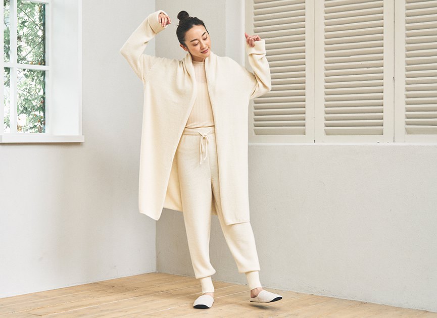 アルパカニットパンツ / オーガニックコットン – PRISTINE