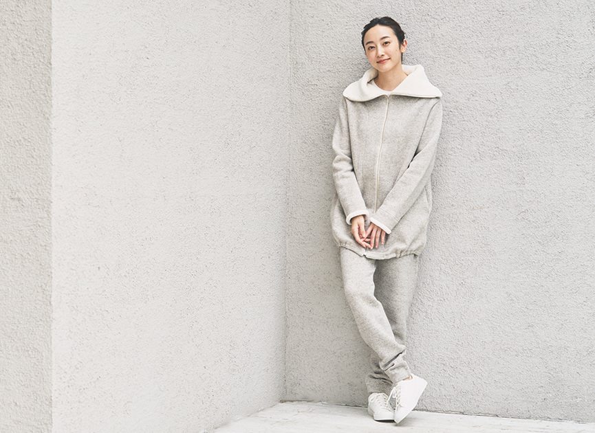 ヤク裏毛スタンドカラーバルーンジャケット – PRISTINE