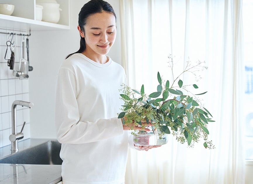 pristine 2023 spring collection 413129SZ天竺 長袖Tシャツ