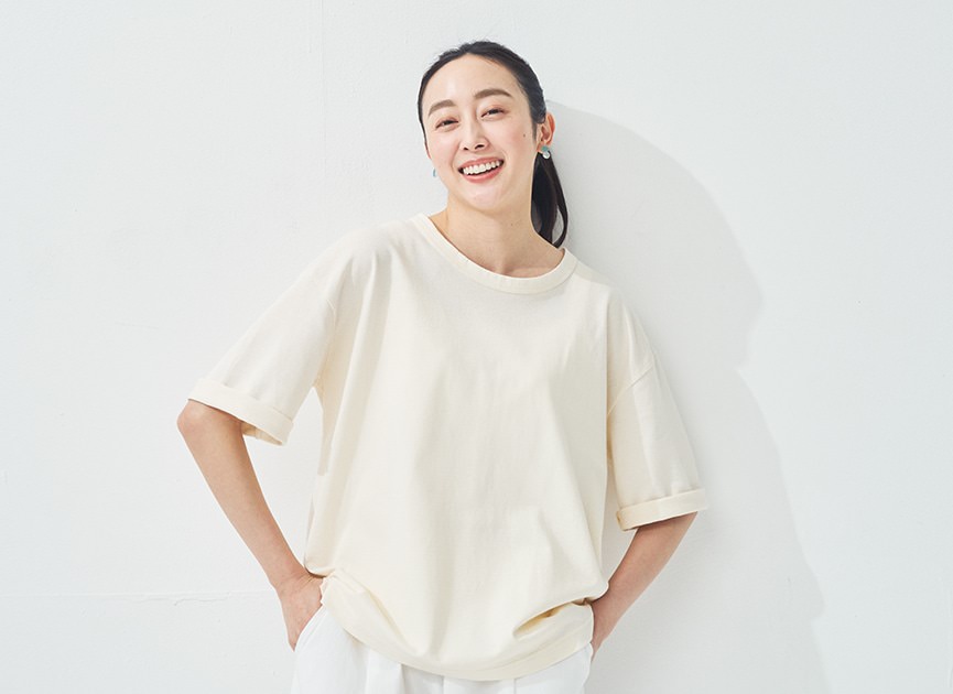 ペーパーコットン 天竺Tシャツ /オーガニックコットン