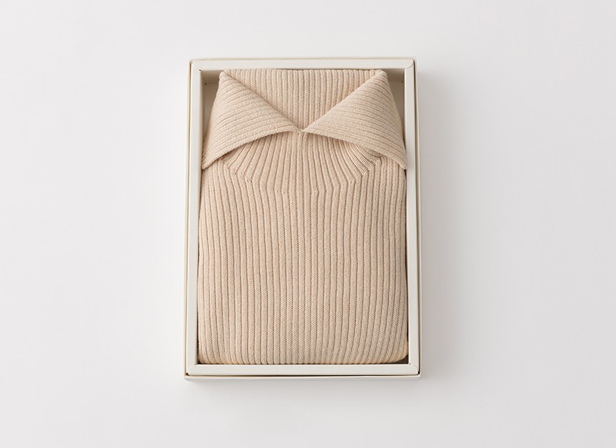 【クリスマス限定ギフト】カシミヤニットリブカウル