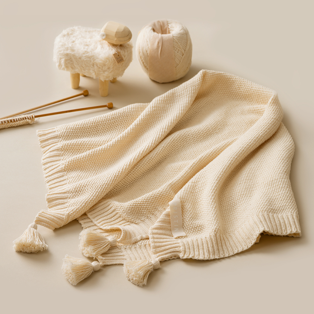 オリジナルニットスカーフ